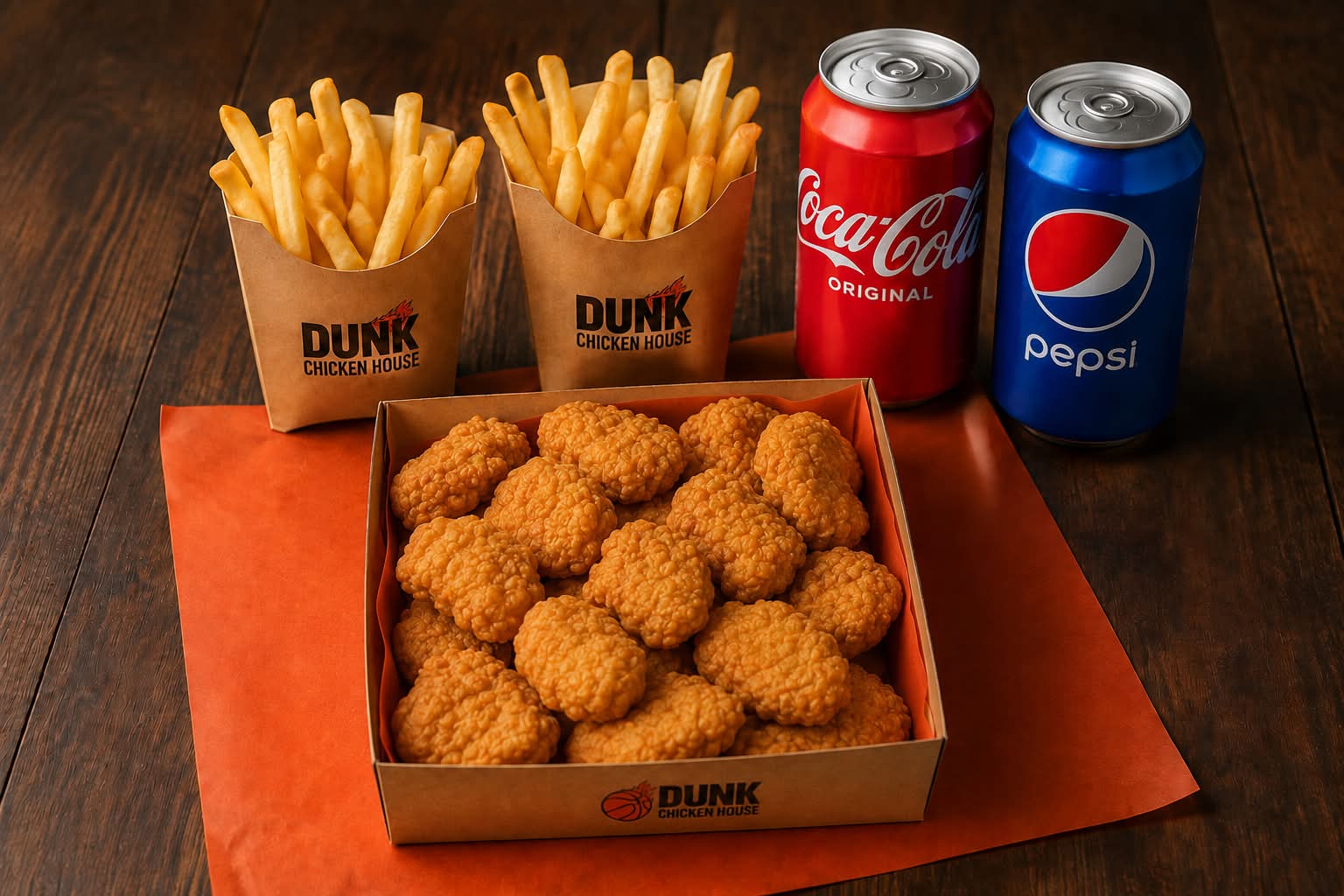 🏀 MENUS DUO DUNK NUGGETS 🐓