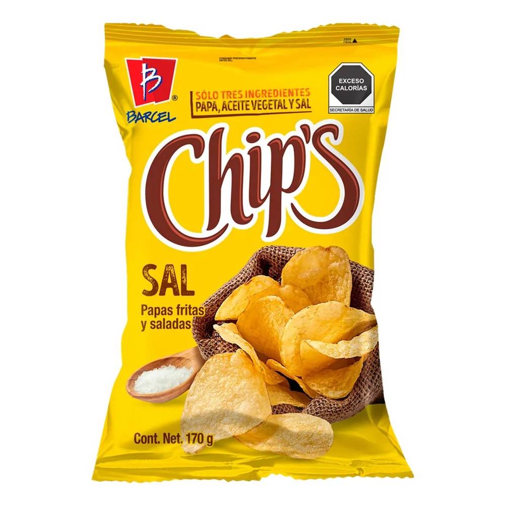 Chip's papas fritas con sal