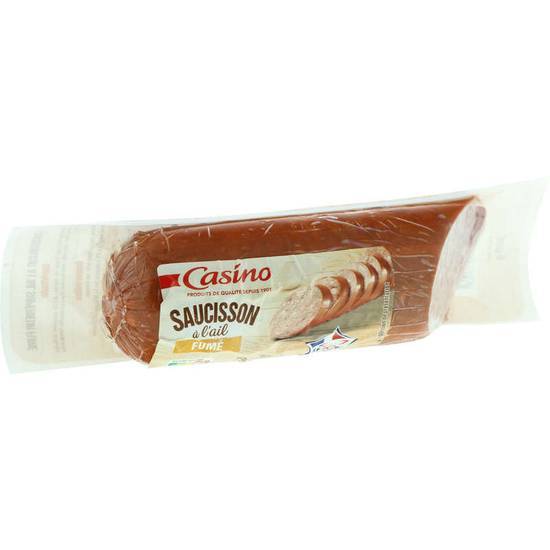 Casino Saucisson à l’Ail Fumé 300g