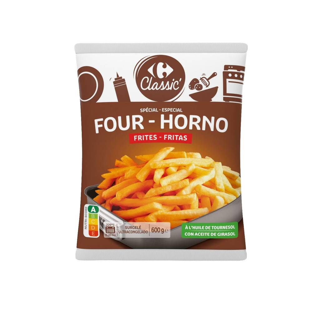 Carrefour Classic' - Frites spécial four (600g)