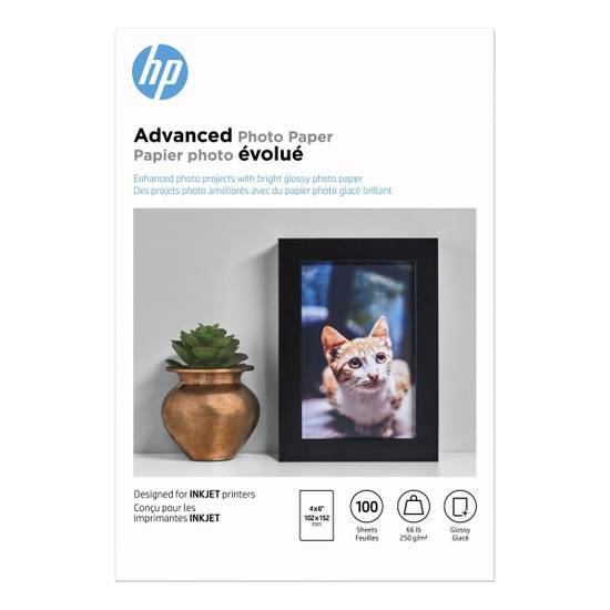 Hp Advanced Glossy Photo Paper For Inkjet Printers