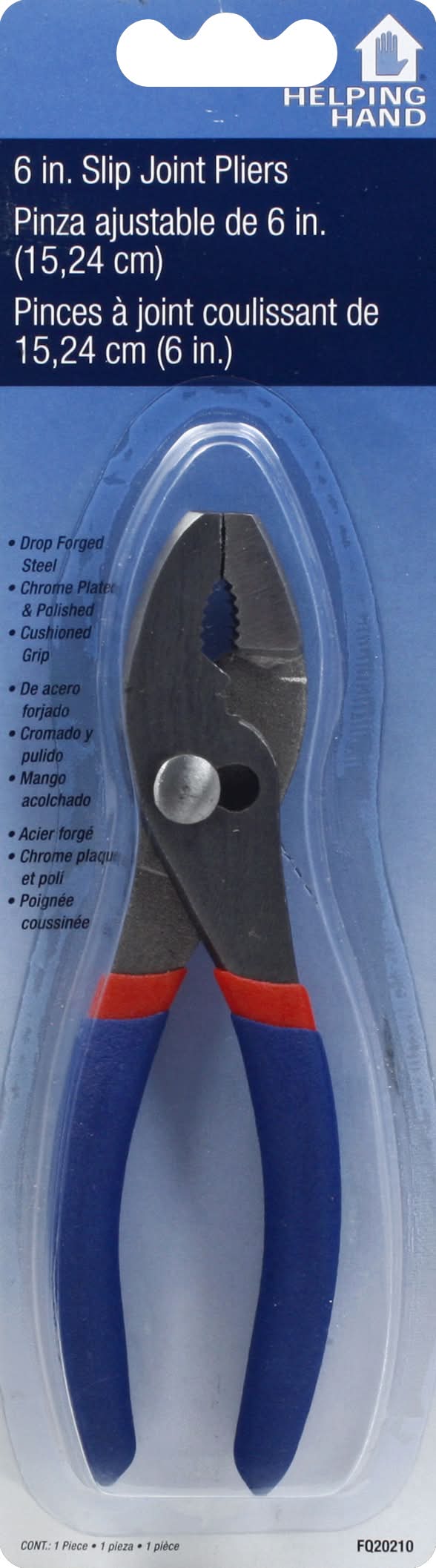 Helping Hand Slip Joint Pliers, Blue (150 g)