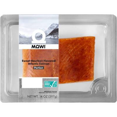 Mowi Fresh Sweet Bourbon Atlantic Salmon Portion (14 oz)