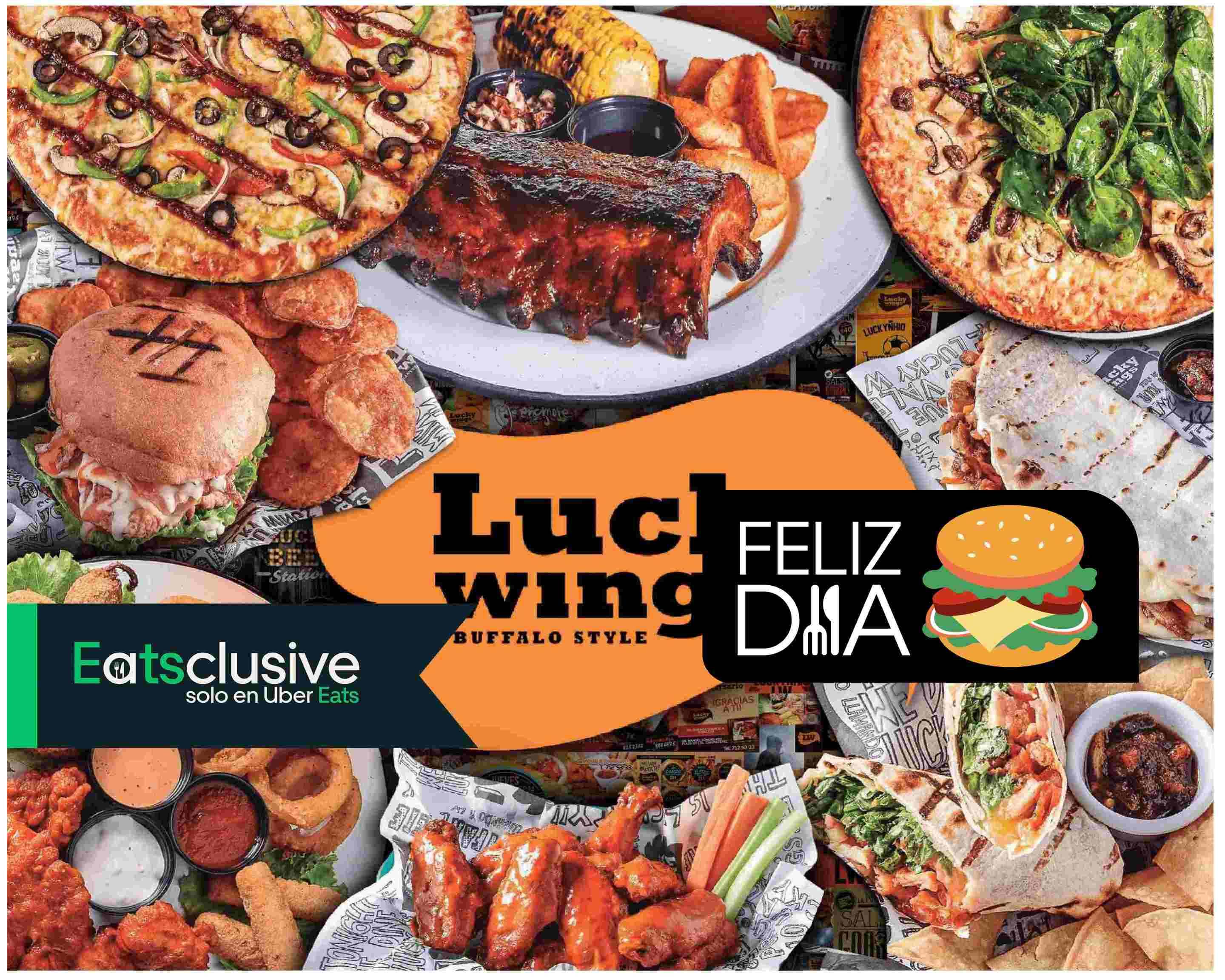 Lucky Wings 57 Menú a Domicilio【Menú y Precios】San Luis Potosí | Uber Eats