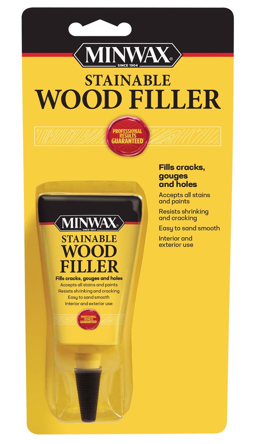 Minwax Stainable Natural Wood Filler 1 Oz