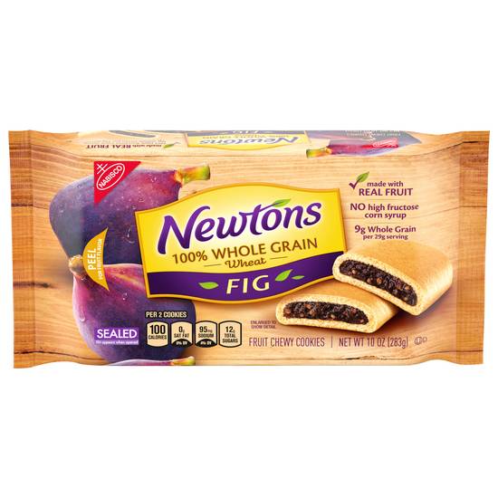 Newtons Whole Grain Wheat Fruit Chewy Fig Cookies