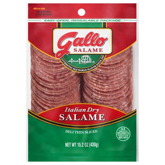 Gallo Sliced Salami (15.2oz count)