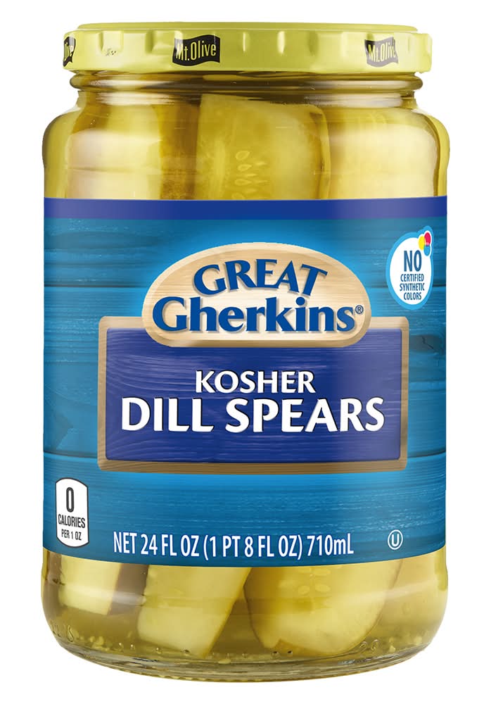 Great Gherkins Kosher Dill Spears (24 fl oz)