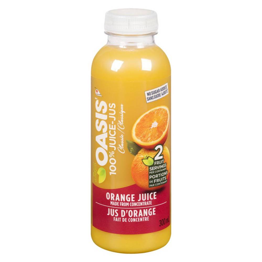 Oasis Orange Juice Classic 100% (300 ml)