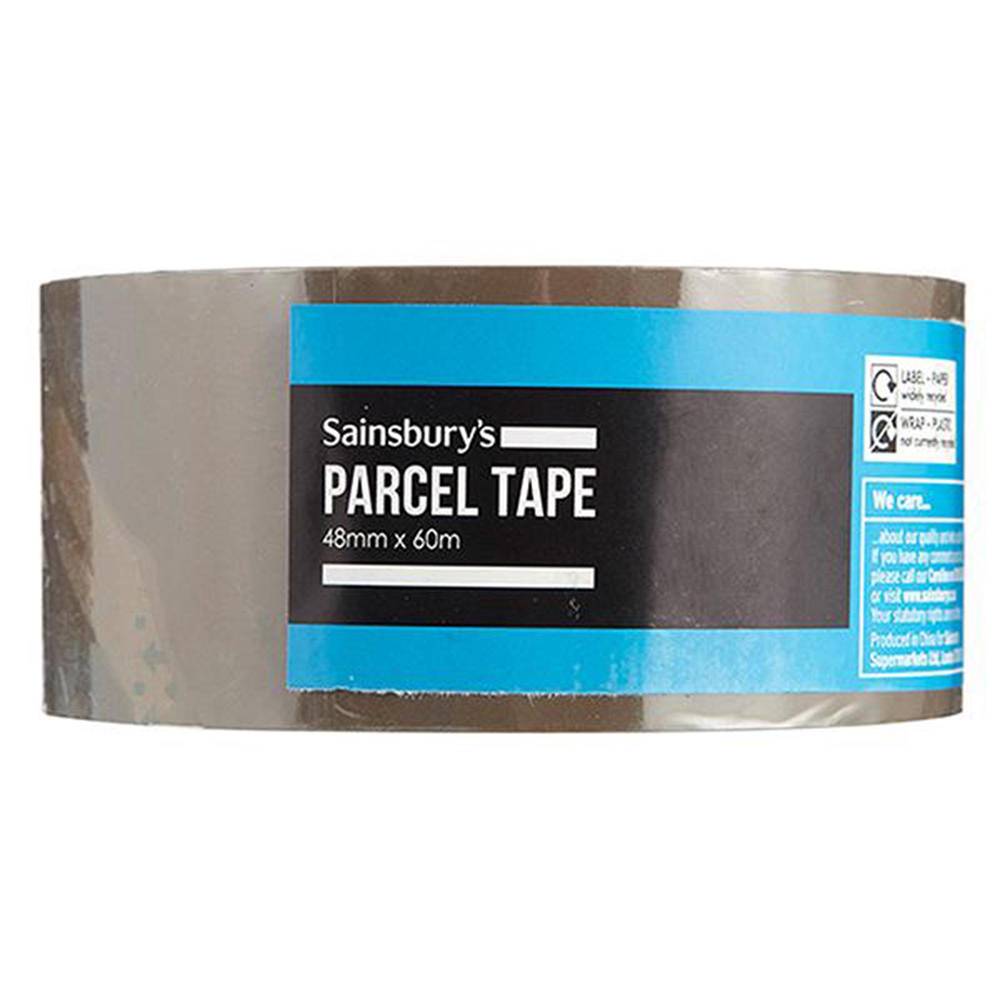 Sainsbury's Home Parcel Tape 48Mm X 60M