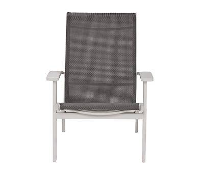 Real Living Sling Metal Adirondack Chair (gray)