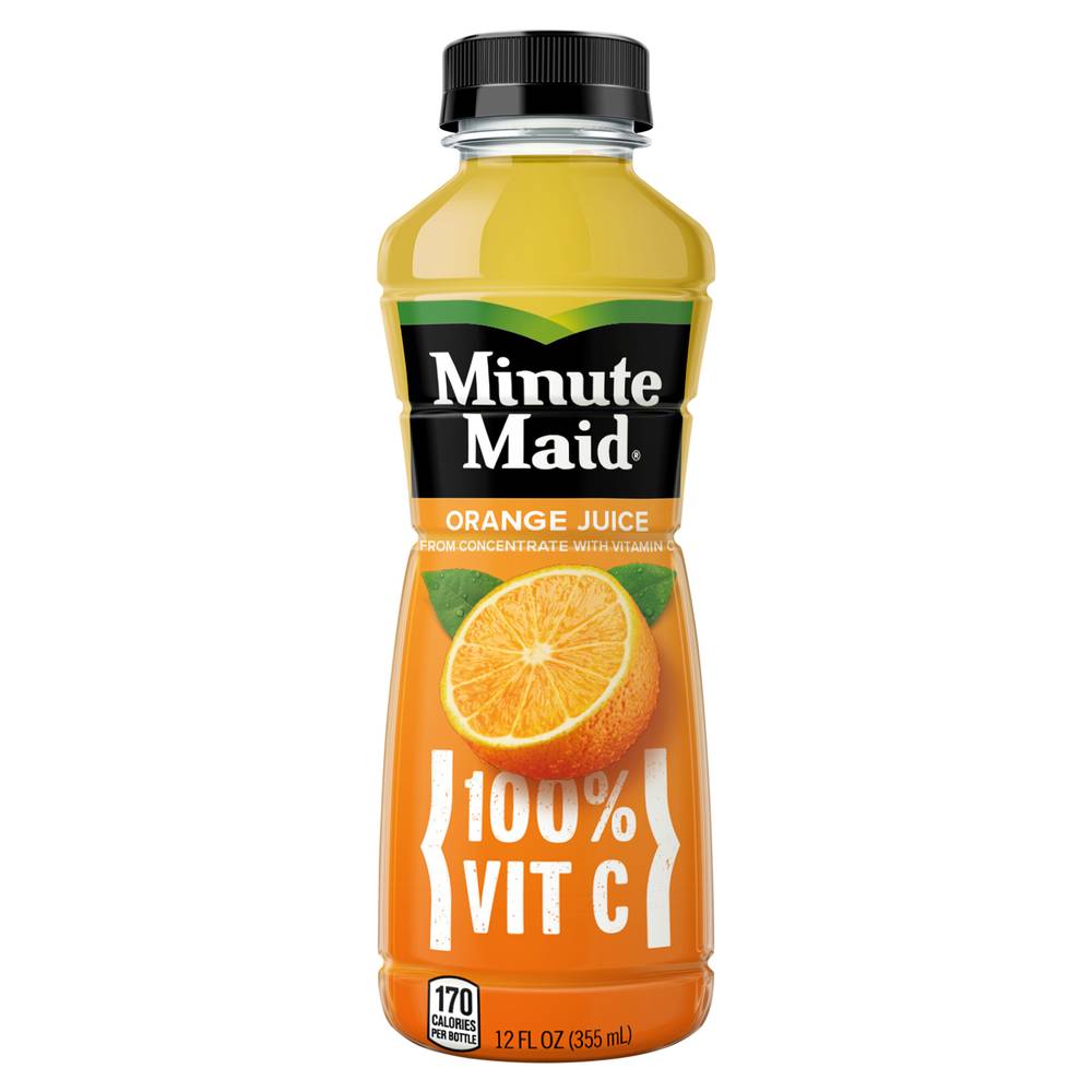 Minute Maid 100% Vitamin C Juice Drink, Orange (12 fl oz)