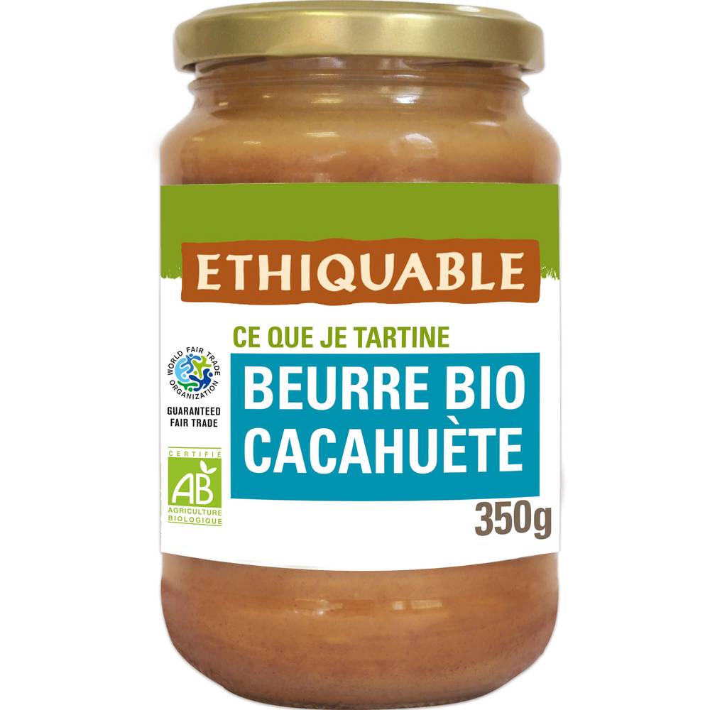 Ethiquable - Beurre de cacahuète bio