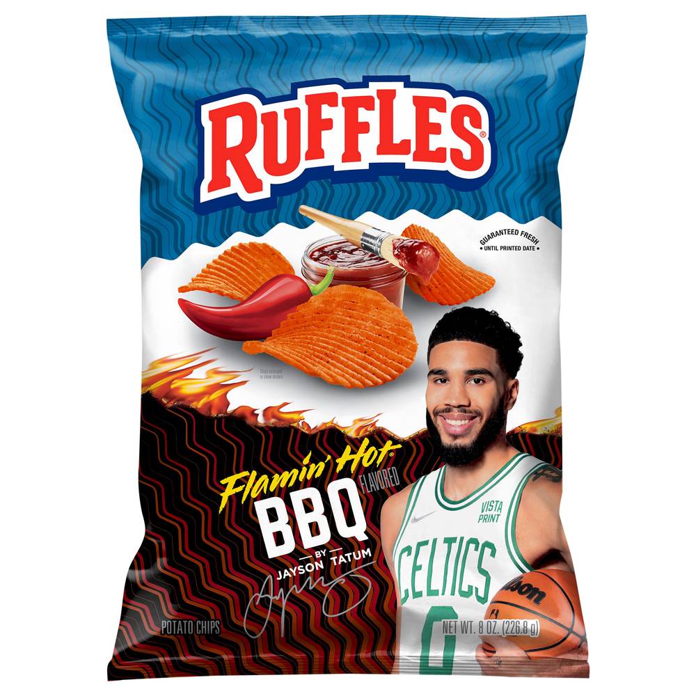 Ruffles Potato Chips (flamin' hot)