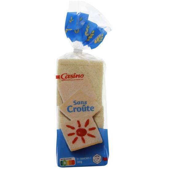 Casino Extra mie - Pain de mie - Sans croûte 500 g