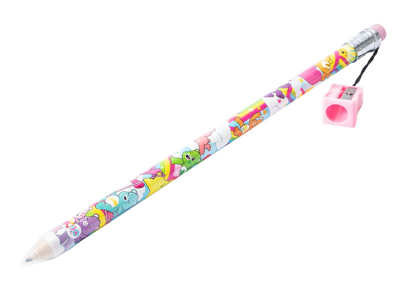 Licensed Jumbo Pencil With Sharpener Care Bears