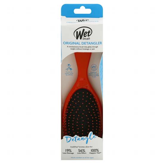 Wet Brush Original Detangler Hair Brush Orange