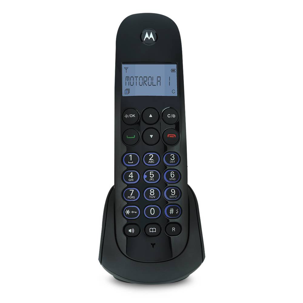 Motorola · Teléfono inalámbrico m750 ca negro