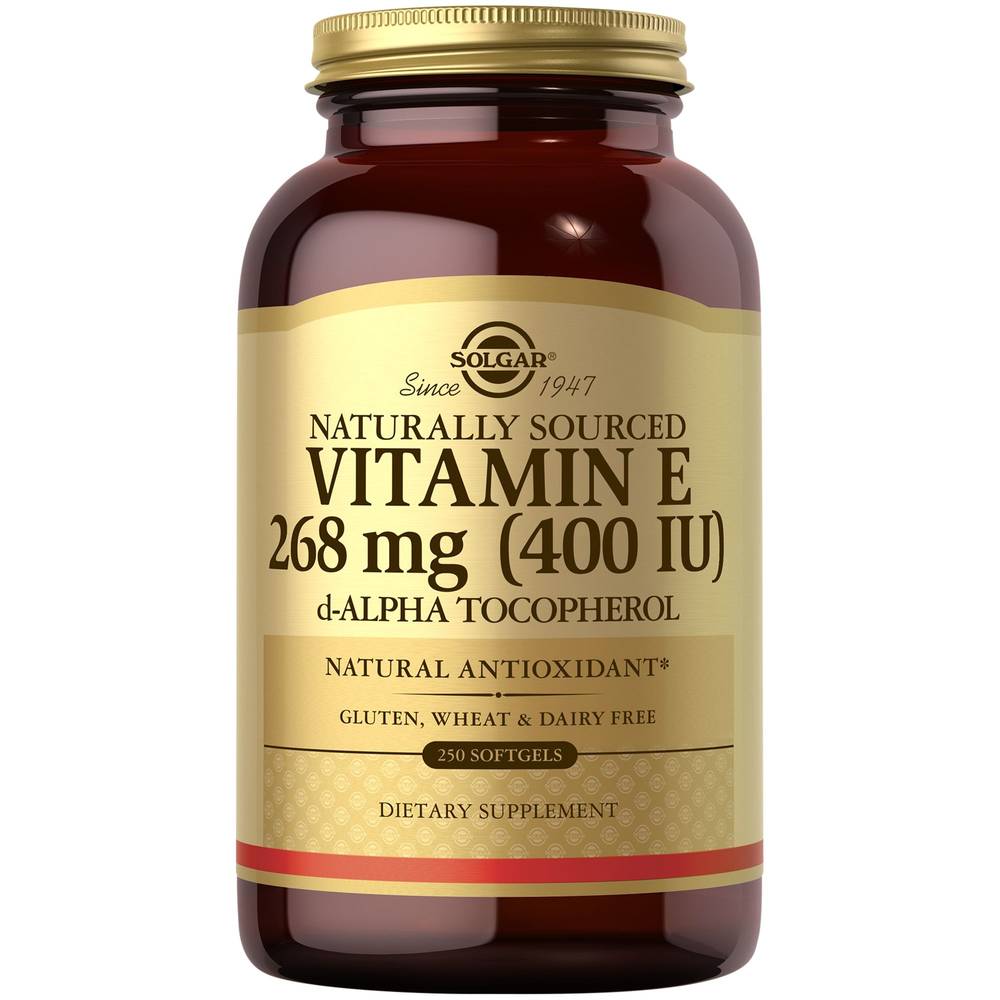 Natural Vitamin E - 400 Iu (250 Softgels)