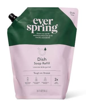 Everspring Dish Soap Refil, Lavender & Bergamot (36 fl oz)