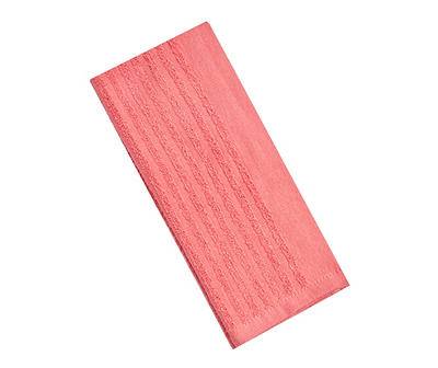 Pink Half-Rib Kitchen Towel