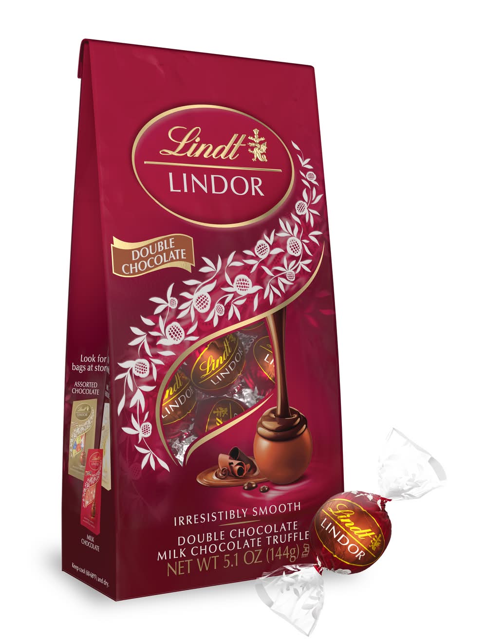 Lindt Lindor Double Chocolate Truffles (5.1 oz)