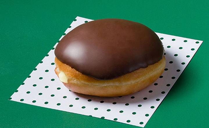 Choc Iced Custard Doughnut