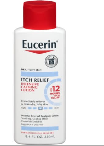 Eucerin Itch Releif Intensive Calming Lotion (8.4 oz)