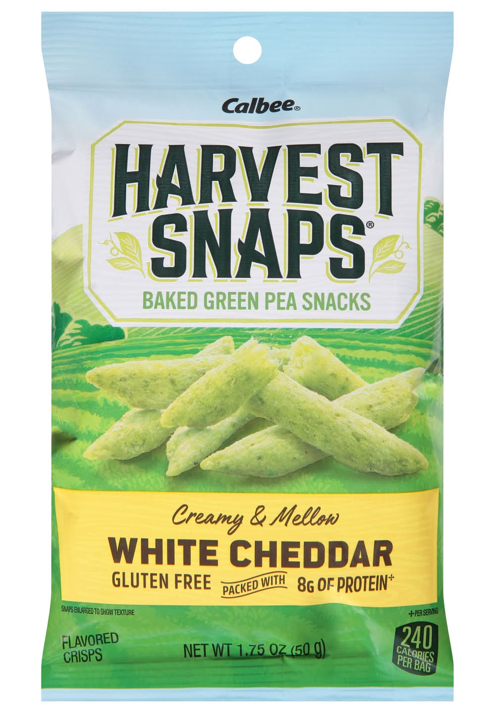 Harvest Snaps Baked White Cheddar Green Pea Snacks (1.75 oz)