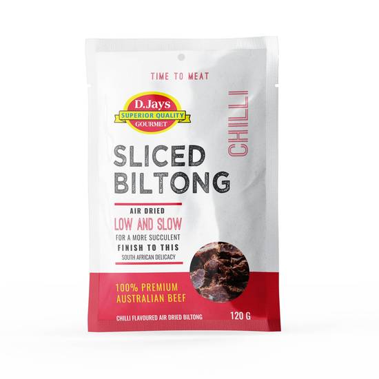 D.Jays Soft Biltong Chilli 120g