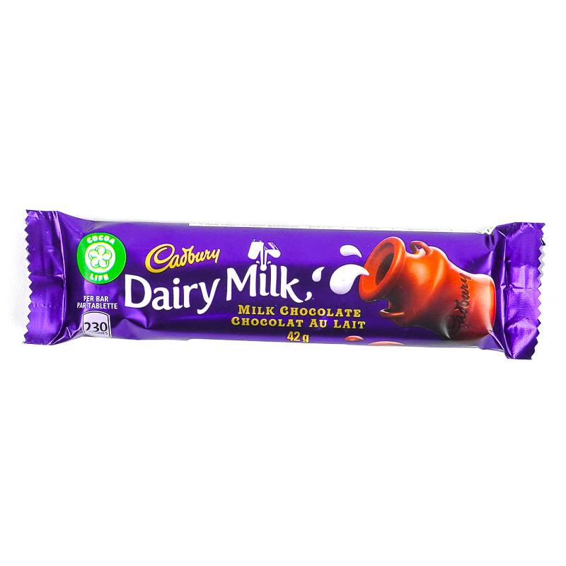 Cadbury Chocolate Dairy Milk 1Ud 42 Gr