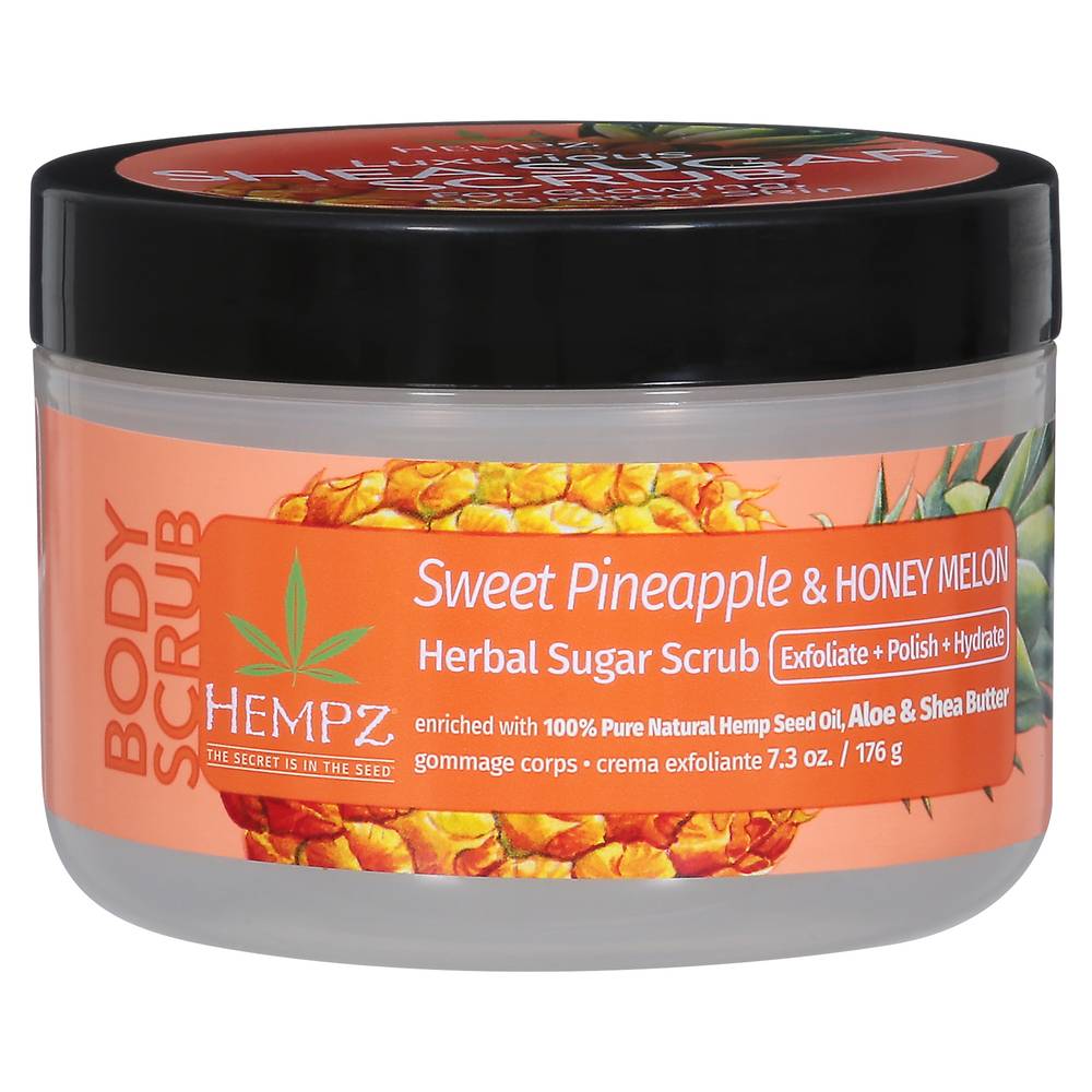 Hempz Sweet Pineapple & Honey Melon Herbal Sugar Scrub