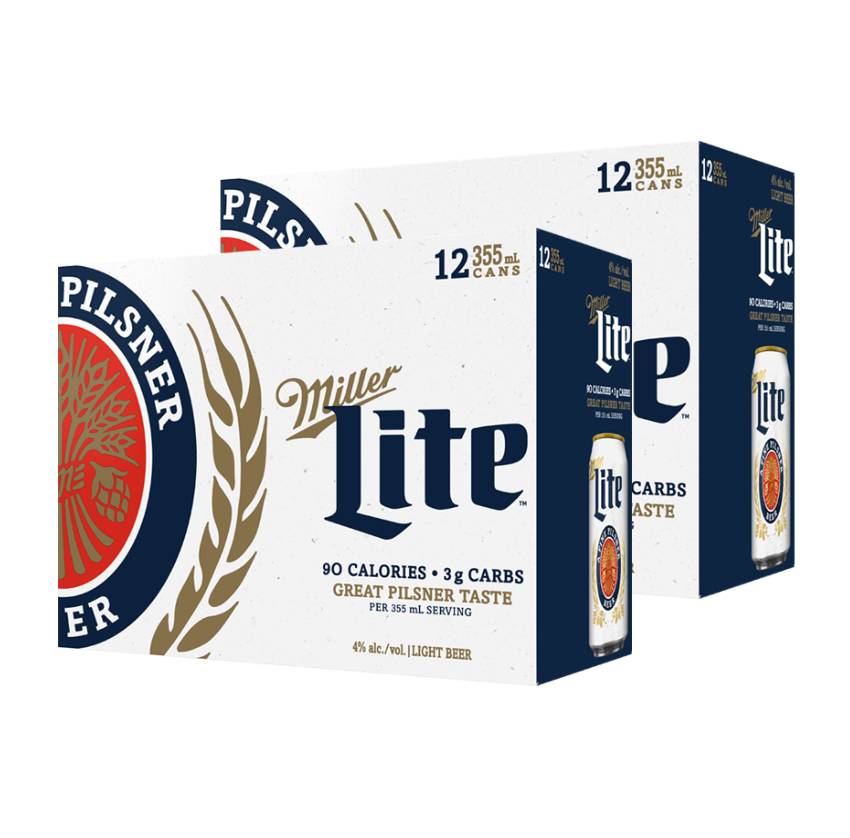 Miller Lite (24 Cans, 355ml)