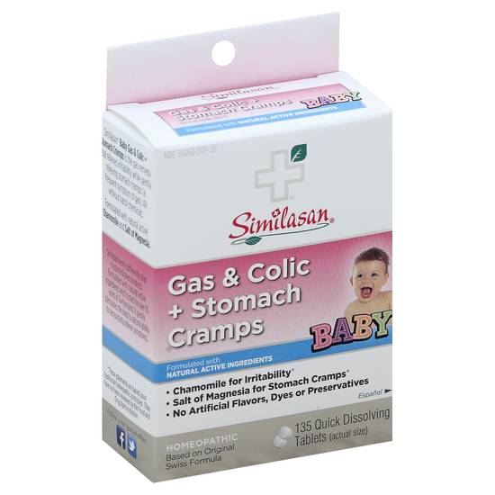 Similasan gas and colic and cheap stomach cramps