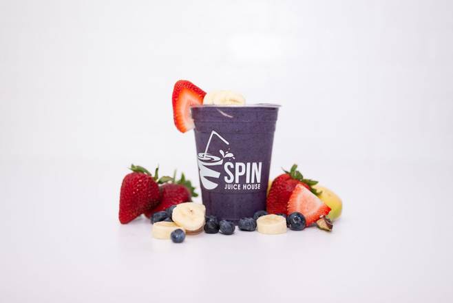 Red , White and Blueberry Smoothie