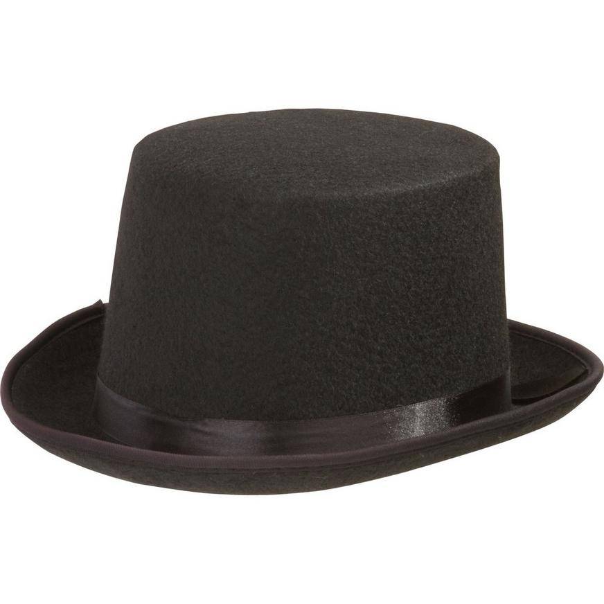 Party City Felt Top Hat (black)