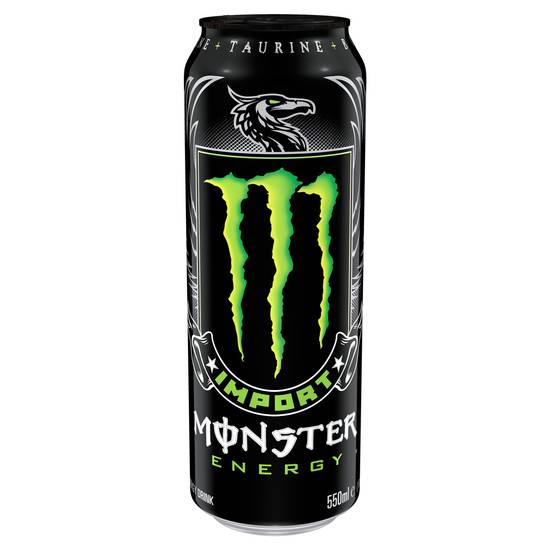 Order Monster Energy Drink Import (18.6 oz) food online from Rite Aid store, Shawnee on bringmethat.com