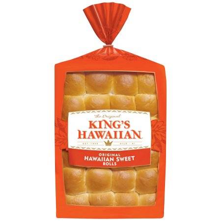 Frozen King's Hawaiian - Dinner Rolls - 24 ct
