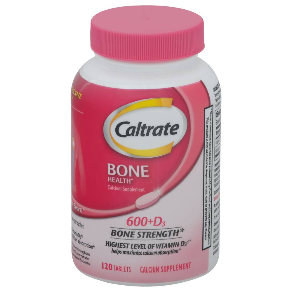 Caltrate Bone Health 600+d3 Calcium Supplement