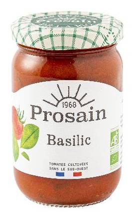Prosain - Sauce tomate au basilic bio (370g)