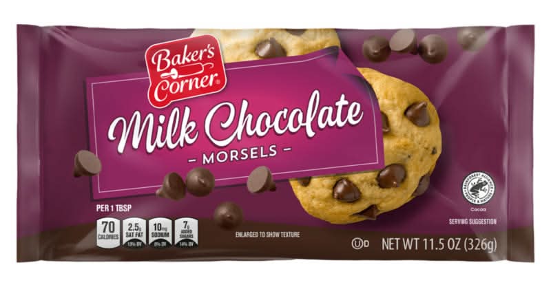 Baker's Corner Morsels, Milk Chocolate (11.5 oz)