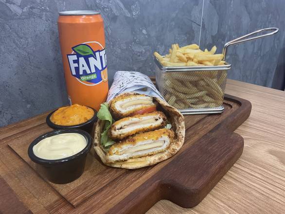 Menu Sandwich Cordon Blue