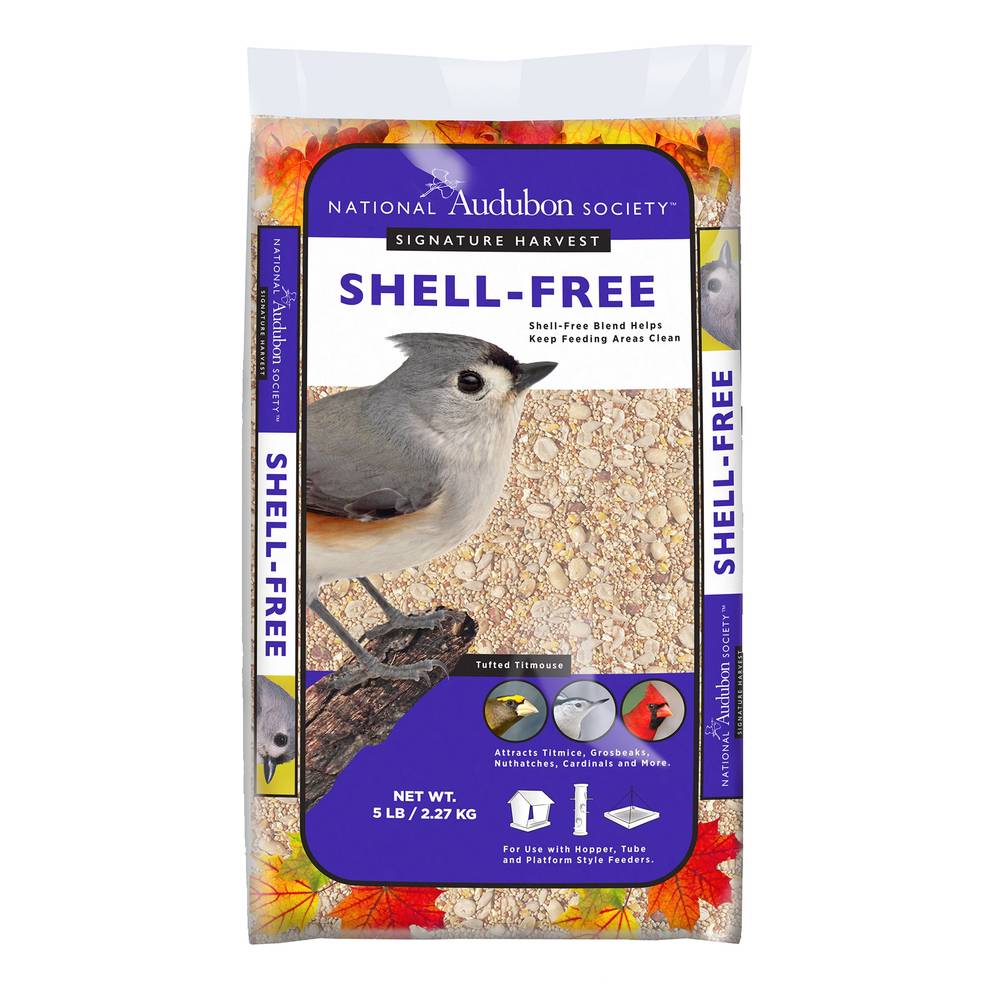 National Audubon Society Shell Free Blend Hulled sunflower Bird Seed 5-lb | 009464