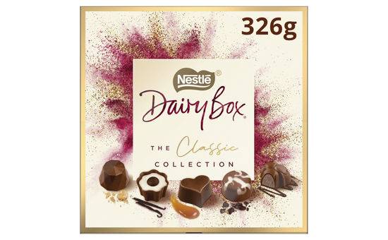 Dairy Box The Classic Collection A Delicious Assortment of Milk Chocolates 326g