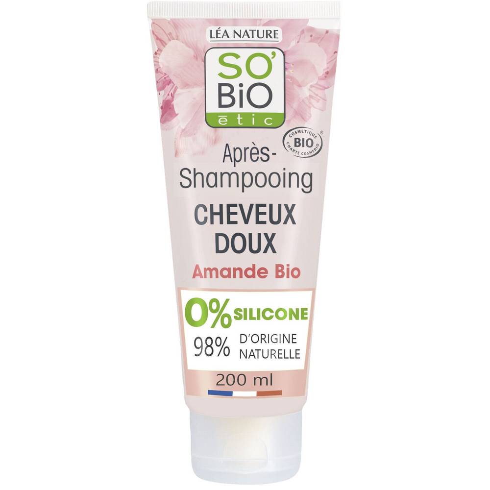 Léa Nature - So'bio étic après-shampoing cheveux doux amande (200 ml)