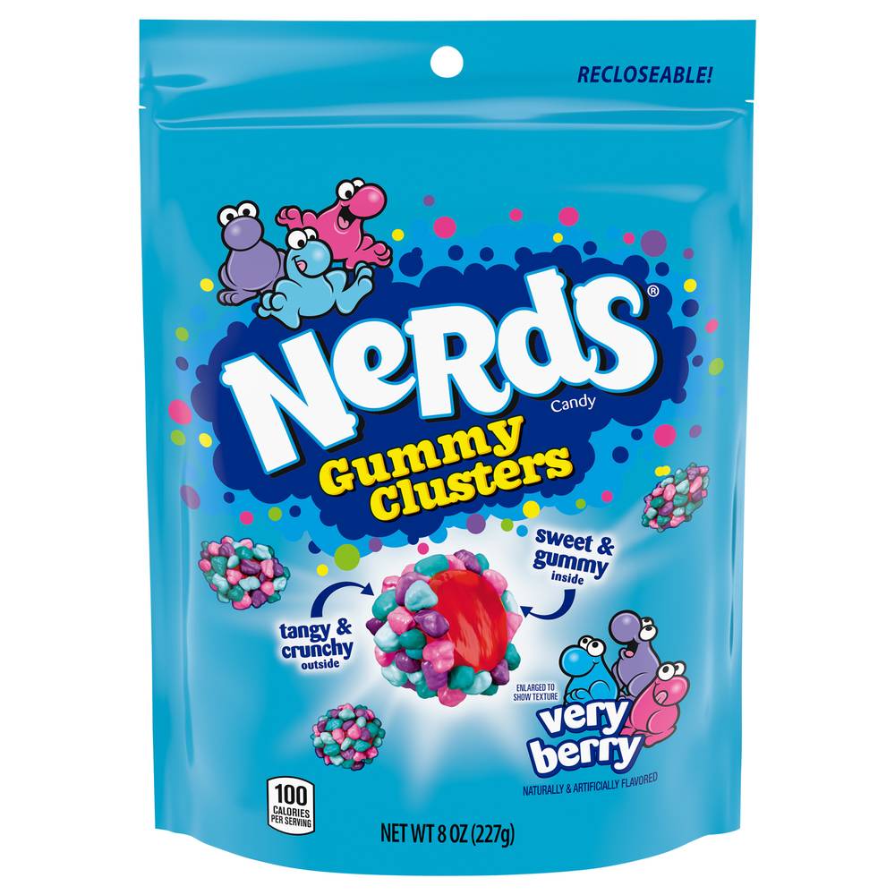 Nerds Gummy Clusters Very Berry Candy (8 oz)