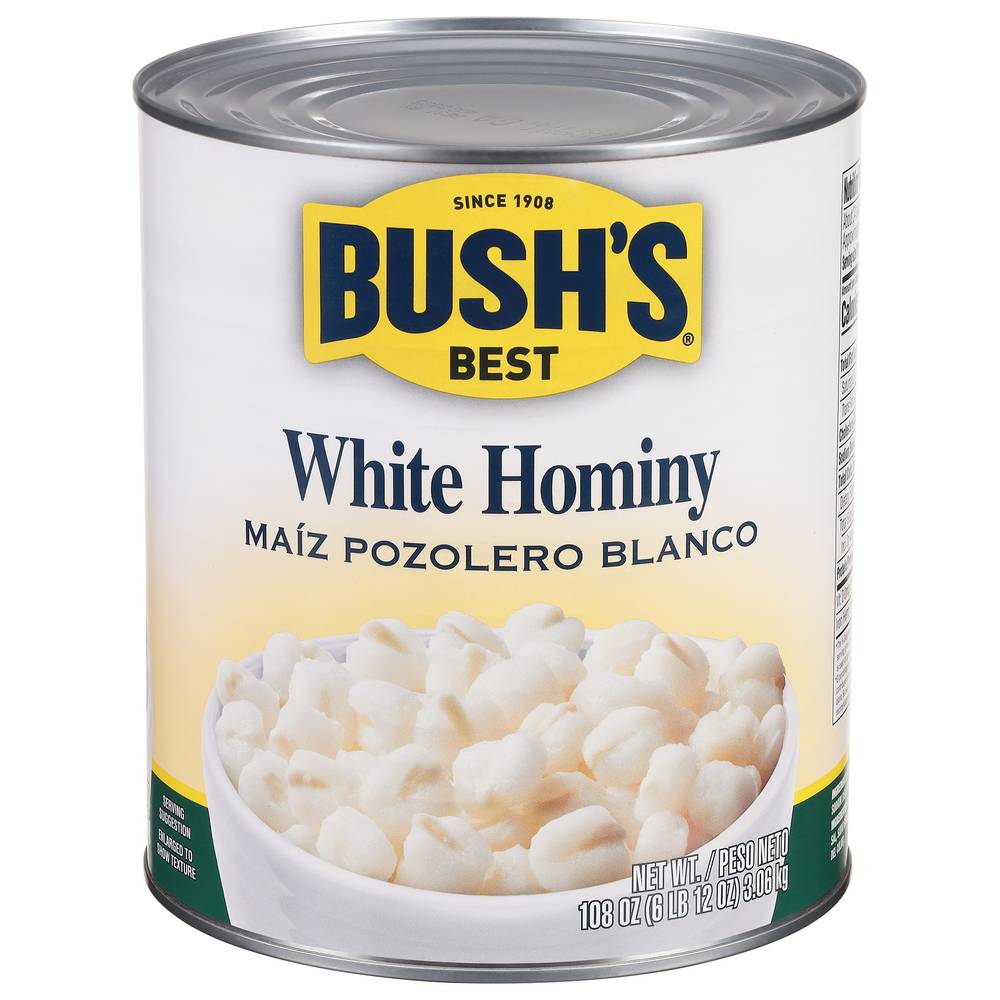 Bush's White Hominy (6.75 lbs)