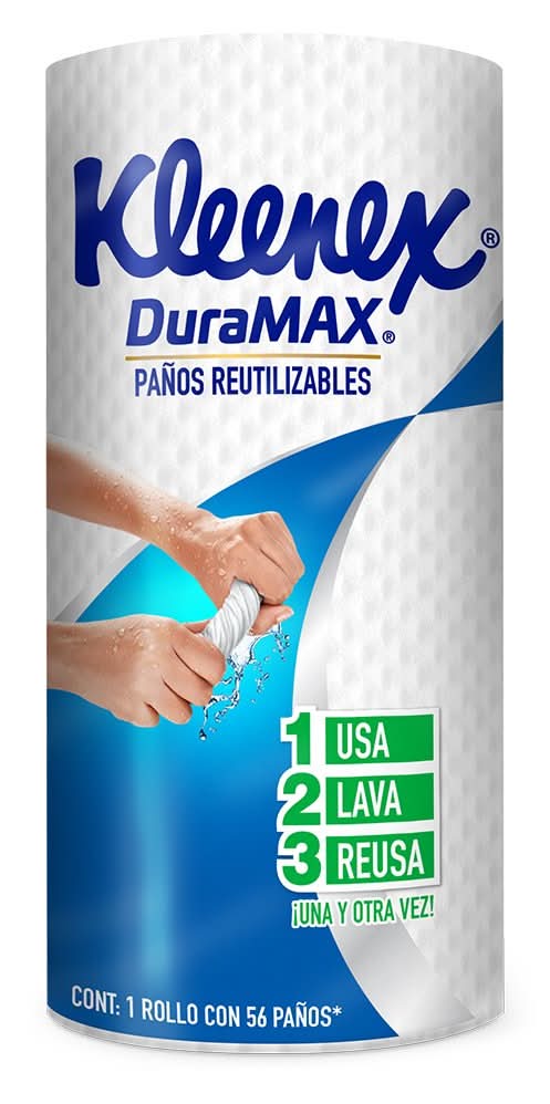 Kleenex · Duramax paños reutilizables (56 un)