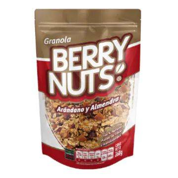 Berry Nuts · Granola arándano y almendra (360 g)