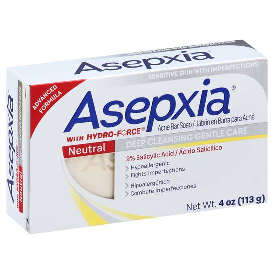 Asepxia Acne Bar Soap Neutral Gentle Care (4 oz)